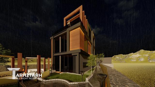 طراحی ویلا زایگان