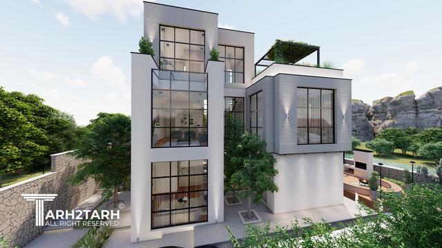طراحی پلان، نما و محوطه  زایگان