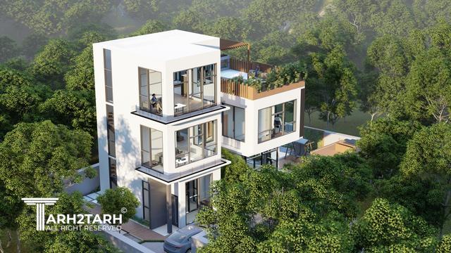 طراحی ویلا زایگان