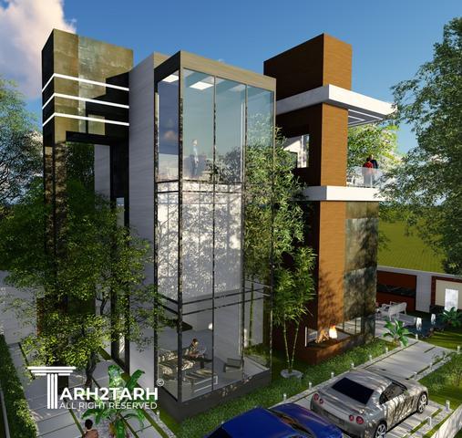 طراحی ویلا زایگان