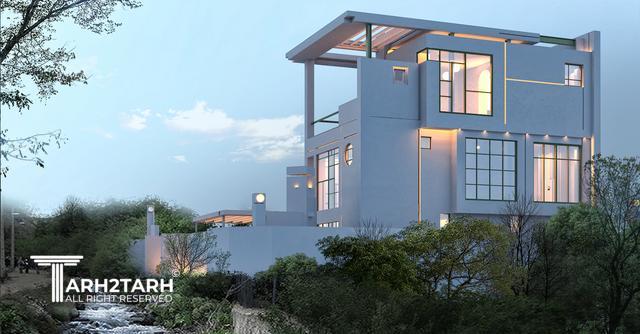 طراحی ویلا زایگان