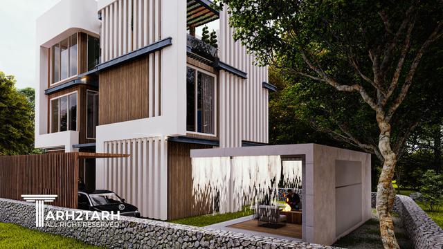 طراحی ویلا زایگان
