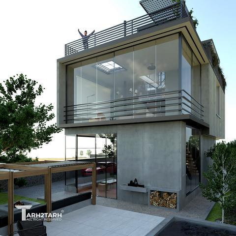 طراحی ویلا زایگان