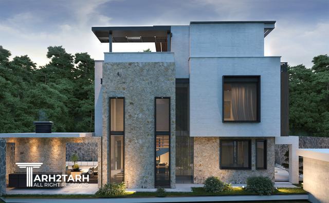 طراحی ویلا زایگان