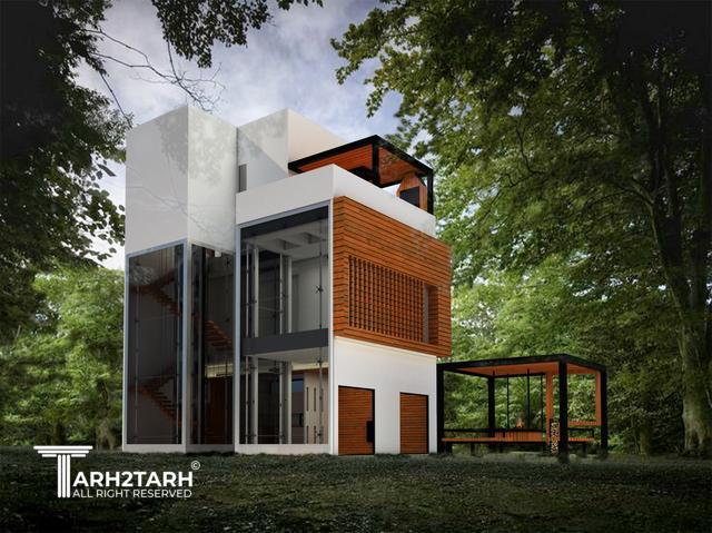 طراحی ویلا زایگان