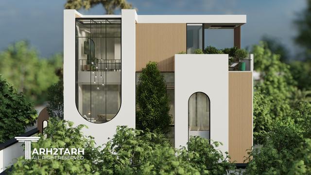 طراحی ویلا زایگان