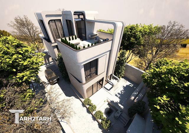 طراحی ویلا زایگان