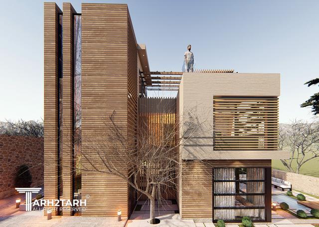 طراحی ویلا زایگان