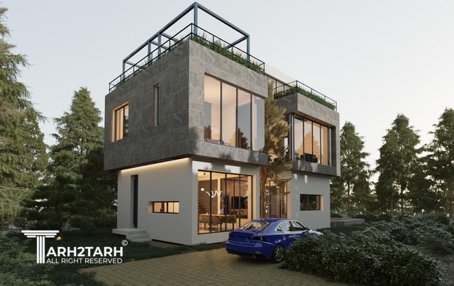 طراحی ویلا زایگان