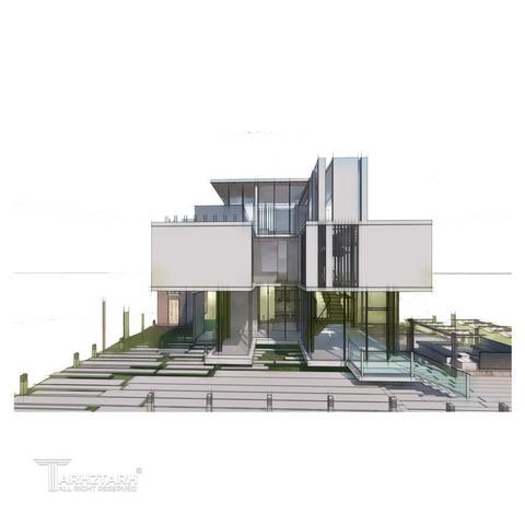 طراحی ویلا زایگان