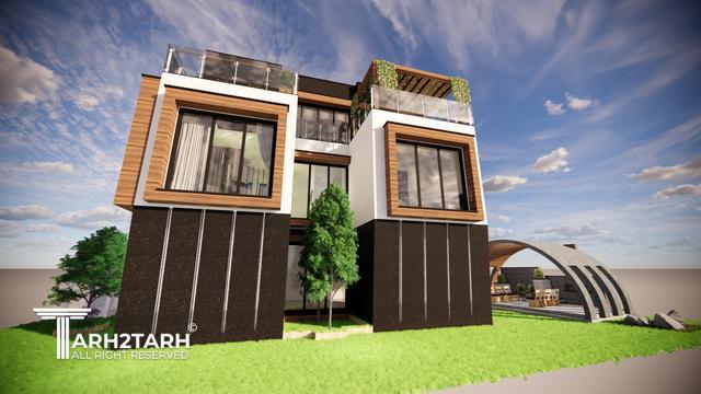 طراحی ویلا زایگان