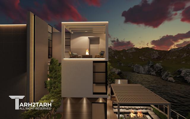 طراحی ویلا زایگان