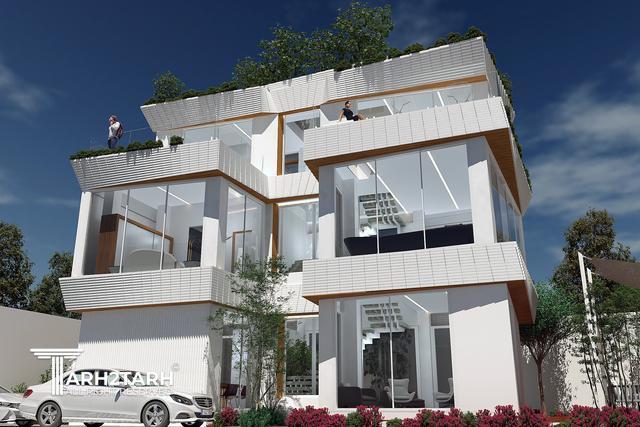 طراحی ویلا زایگان