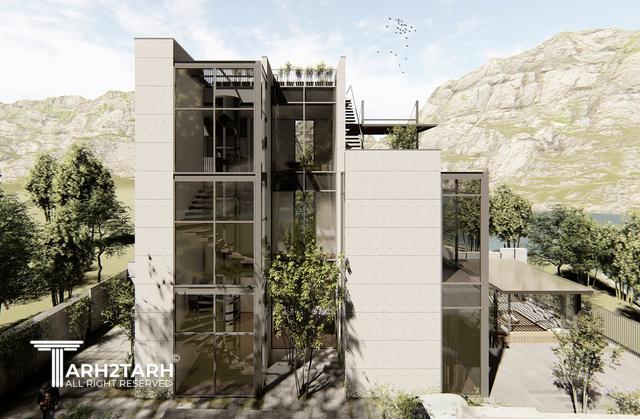 طراحی ویلا زایگان