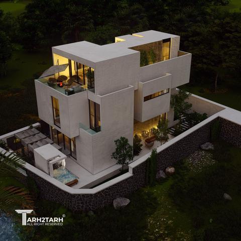 طراحی ویلا زایگان