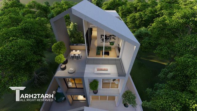 طراحی ویلا زایگان