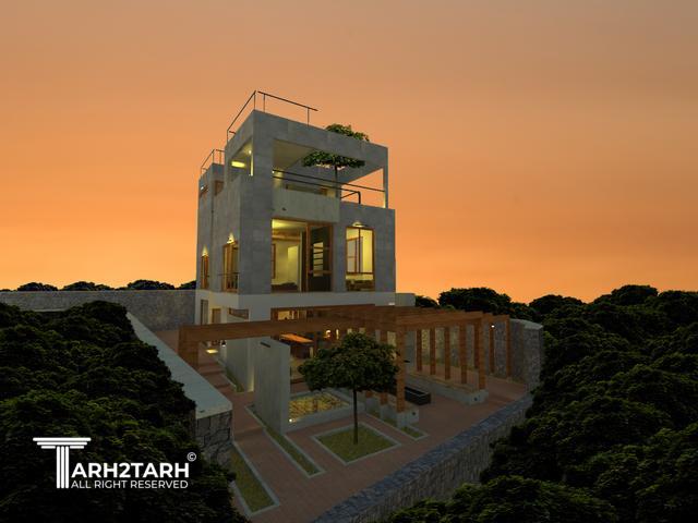 طراحی ویلا زایگان