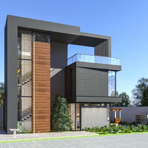 طراحی ویلا زایگان