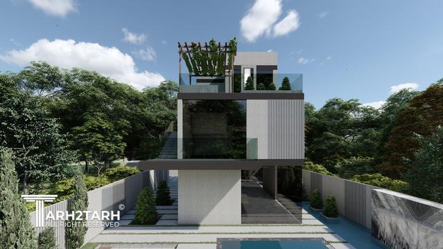 طراحی ویلا زایگان