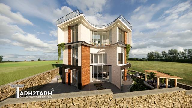 طراحی ویلا زایگان