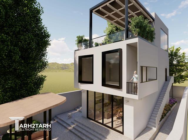 طراحی ویلا زایگان