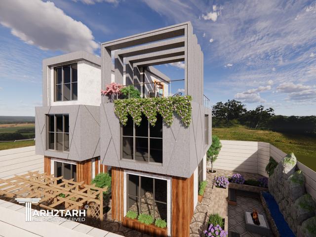 طراحی ویلا زایگان