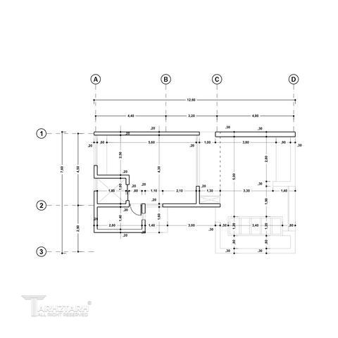 طراحی ویلا زایگان