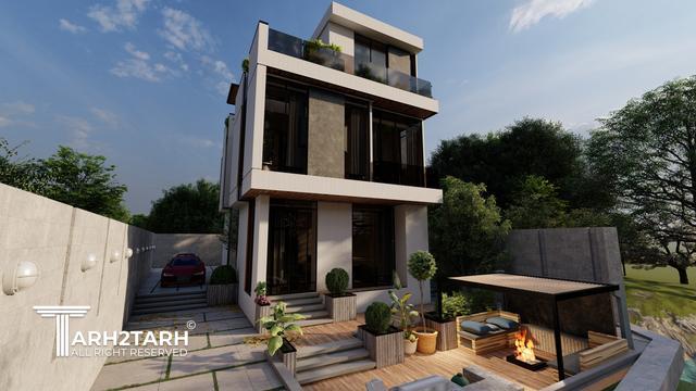 طراحی ویلا زایگان