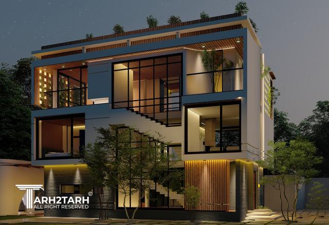 طراحی ویلا زایگان