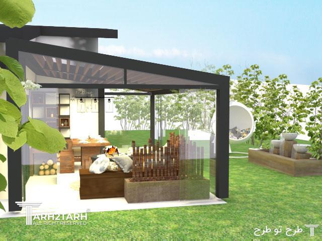 مسابقه طراحی تراس ویلای دریاکنار