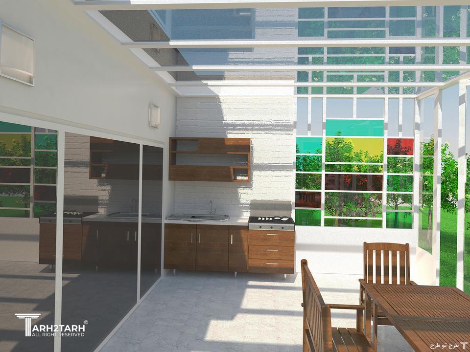 مسابقه طراحی تراس ویلای دریاکنار