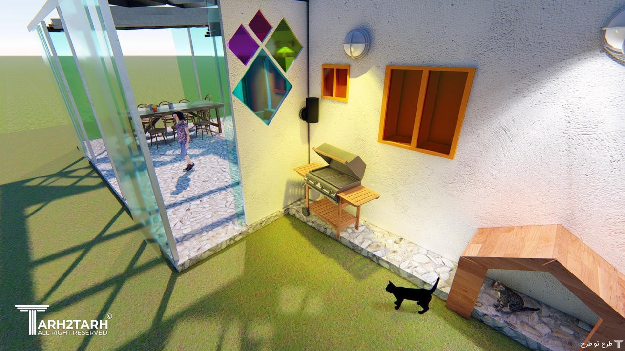 مسابقه طراحی تراس ویلای دریاکنار