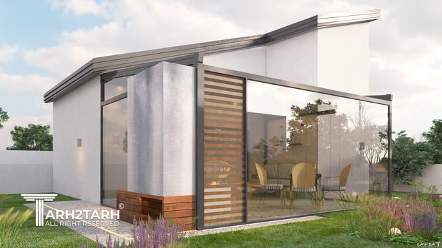 طراحی تراس ویلای دریاکنار