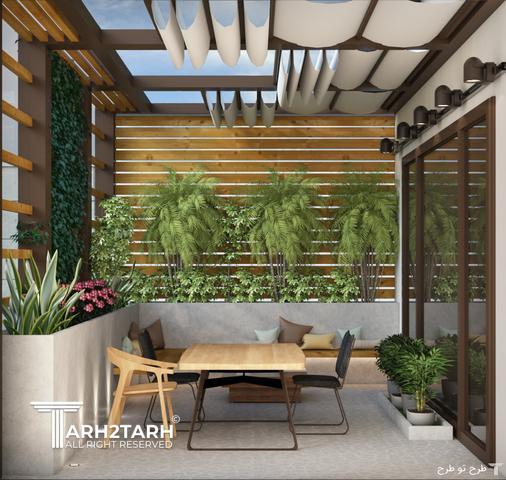 طراحی تراس ویلای دریاکنار