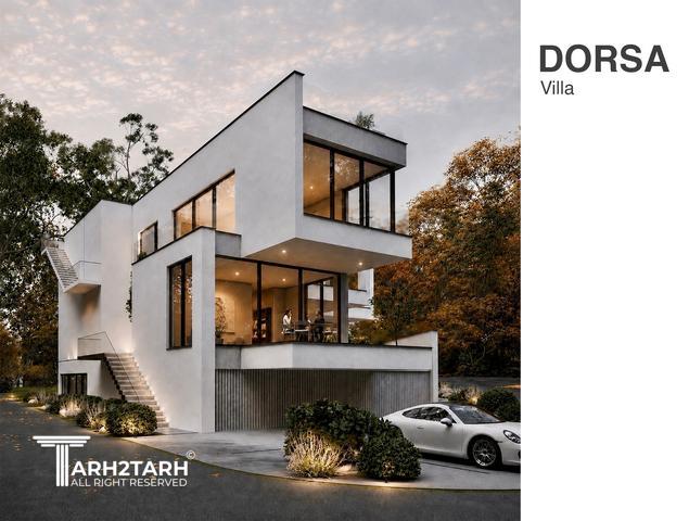 طراحی ویلای درسا