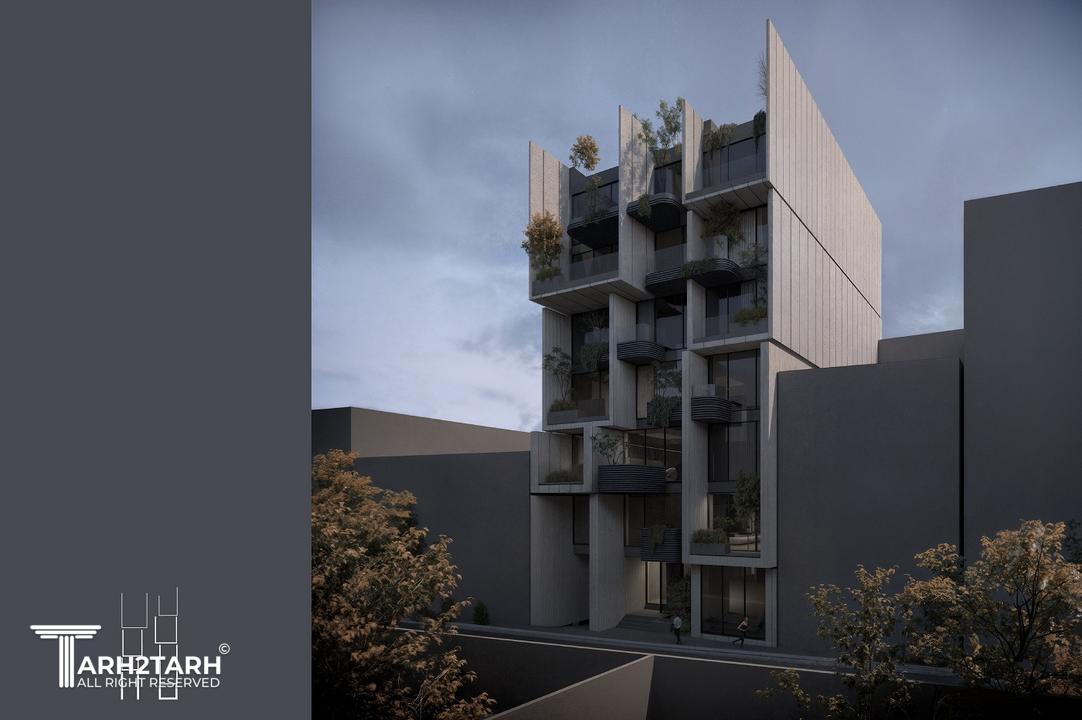 طراحی ساختمان مسکونی اریکا 2