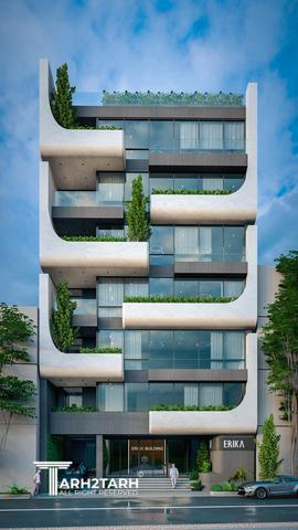 طراحی ساختمان مسکونی اریکا 2