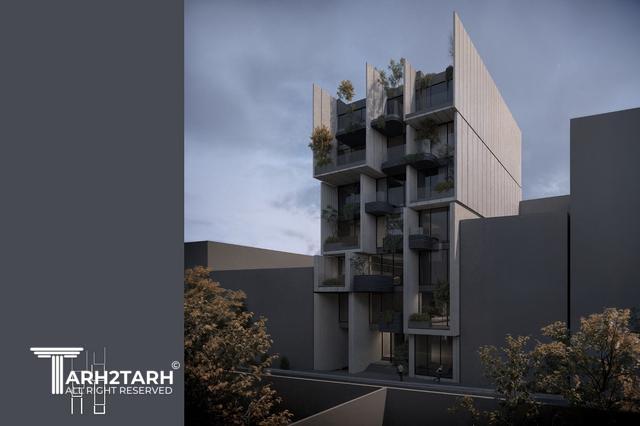طراحی ساختمان مسکونی اریکا 2