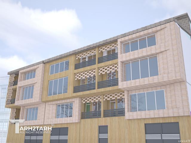 طراحی نما شهرک بهاران