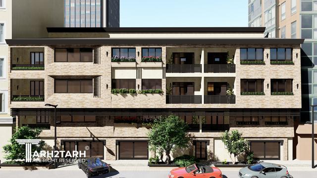 طراحی نما شهرک بهاران