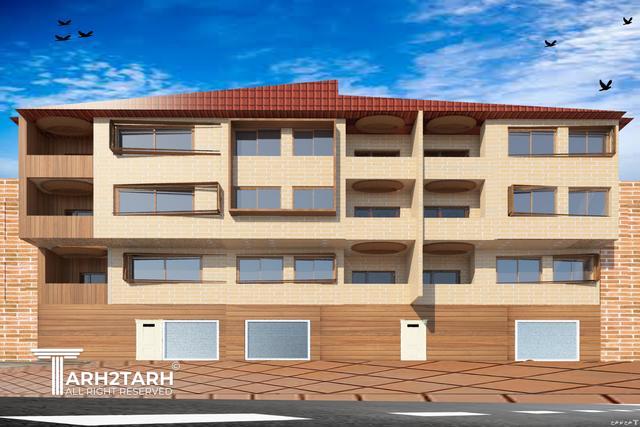 طراحی نما شهرک بهاران