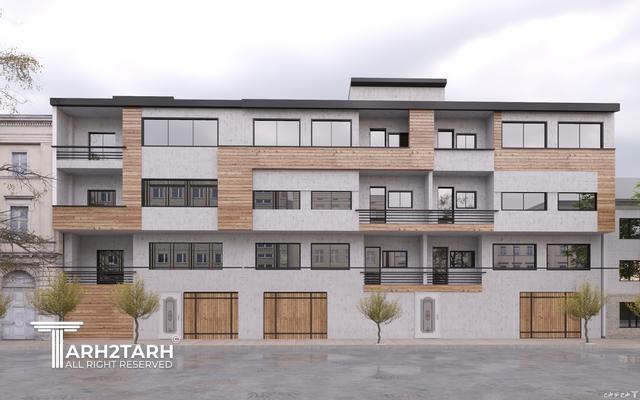 طراحی نما شهرک بهاران