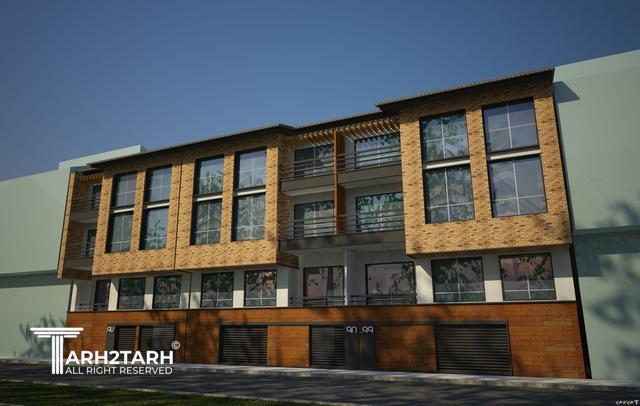 طراحی نما شهرک بهاران