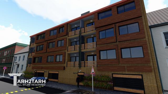 طراحی نما شهرک بهاران