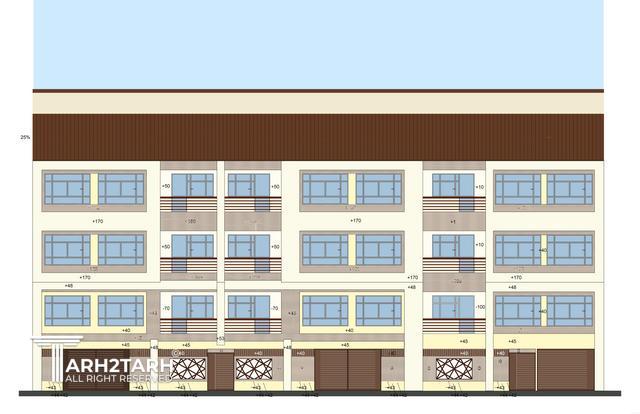 طراحی نما شهرک بهاران