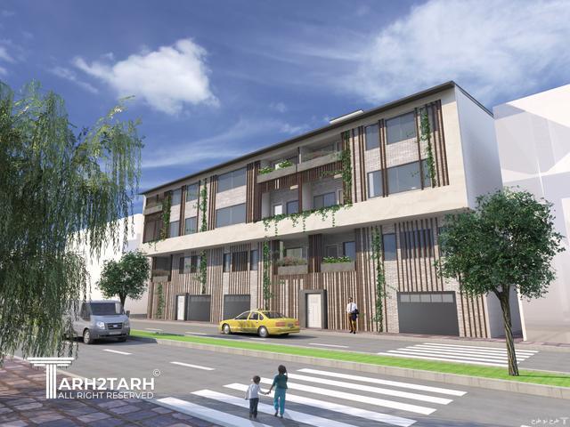 طراحی نما شهرک بهاران