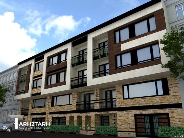 طراحی نما شهرک بهاران