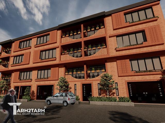 طراحی نما شهرک بهاران