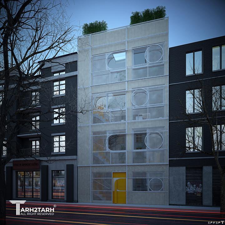 مسابقه پروژه طراحی نما و پلان  دربند