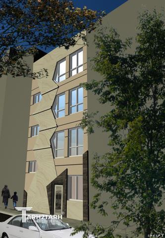 پروژه طراحی نما و پلان  دربند